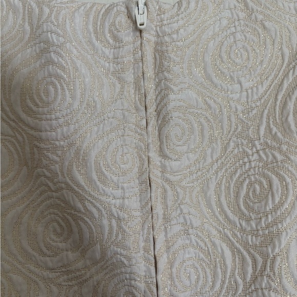 Elegant Cream Kids Dress - Picture 4 of 5